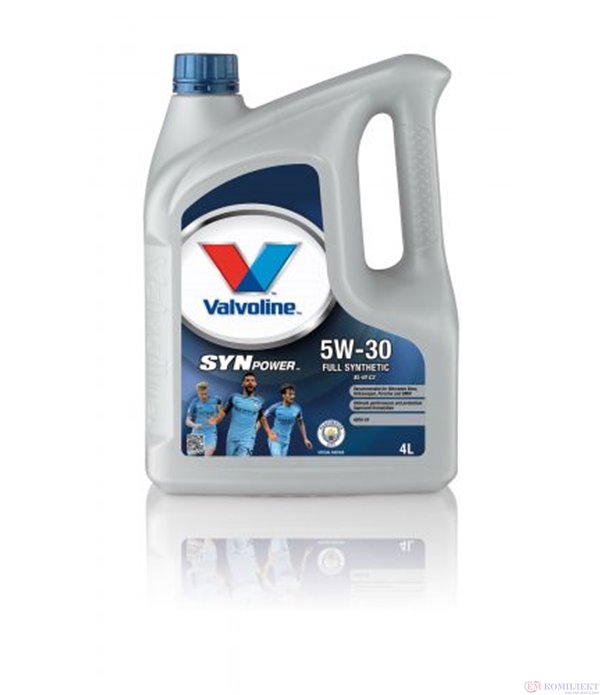 МАСЛО ДВИГАТЕЛНО VALVOLINE SYNPOWER XL-III C3 5W30 4 Л.