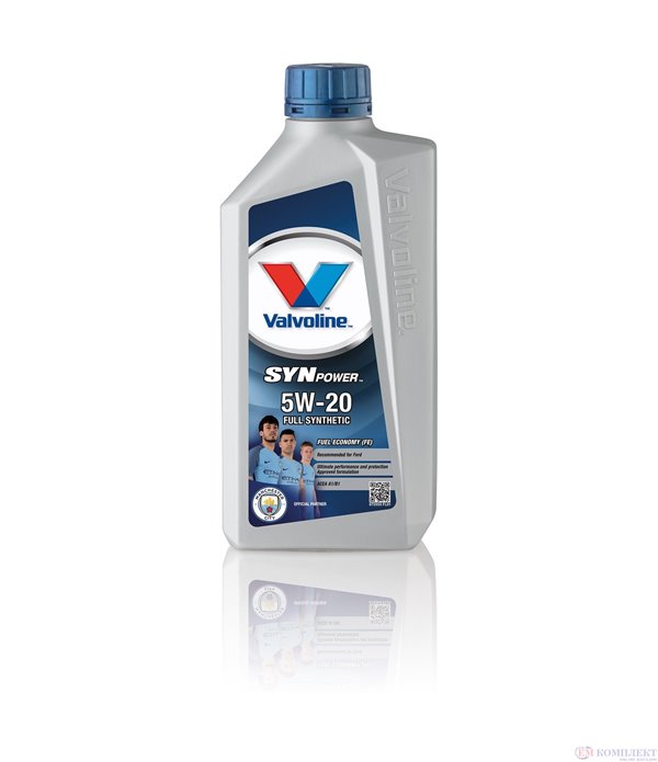 МАСЛО ДВИГАТЕЛНО VALVOLINE SYNPOWER FE 5W20 1 Л.