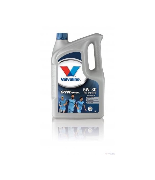 МАСЛО ДВИГАТЕЛНО VALVOLINE SYNPOWER FE 5W30 5 Л.