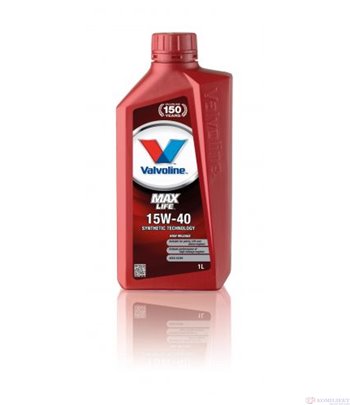 МАСЛО ДВИГАТЕЛНО VALVOLINE MAXLIFE 15W40 1 Л.