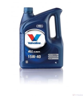 МАСЛО ДВИГАТЕЛНО VALVOLINE ALL CLIMATE EXTRA 10W40 4 Л.