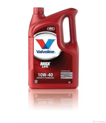 МАСЛО ДВИГАТЕЛНО VALVOLINE MAXLIFE DIESEL 10W40 5 Л.