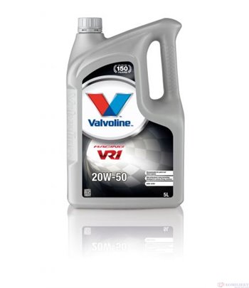 МАСЛО ДВИГАТЕЛНО VALVOLINE VR1 RACING 20W50 5 Л.