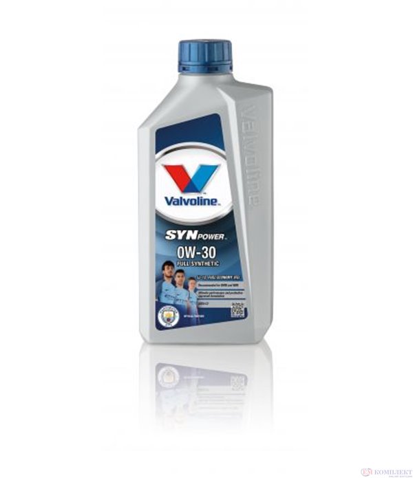 МАСЛО ДВИГАТЕЛНО VALVOLINE SYNPOWER FE 0W30 1 Л.