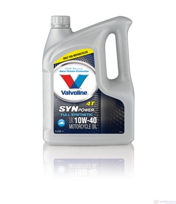 МАСЛО ДВИГАТЕЛНО VALVOLINE SYNPOWER 4T 10W40 4 Л.