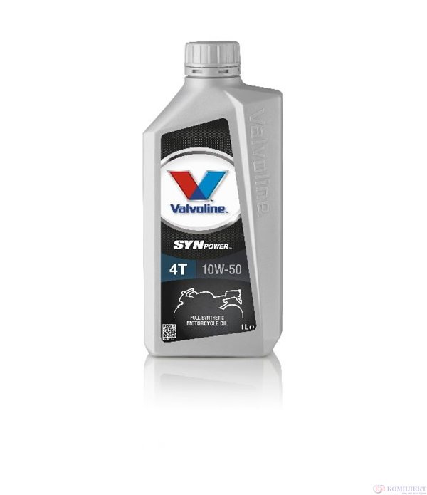 МАСЛО ДВИГАТЕЛНО VALVOLINE SYNPOWER 4T 10W50 1 Л.