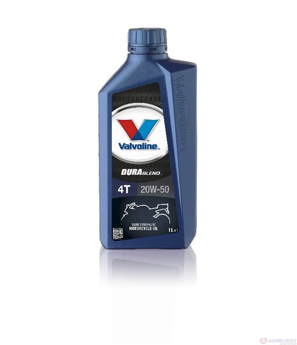 МАСЛО ДВИГАТЕЛНО VALVOLINE DURABLEND 4T 20W50 1 Л.