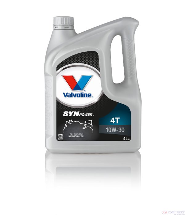 МАСЛО ДВИГАТЕЛНО VALVOLINE SYNPOWER 4T 10W30 4 Л.