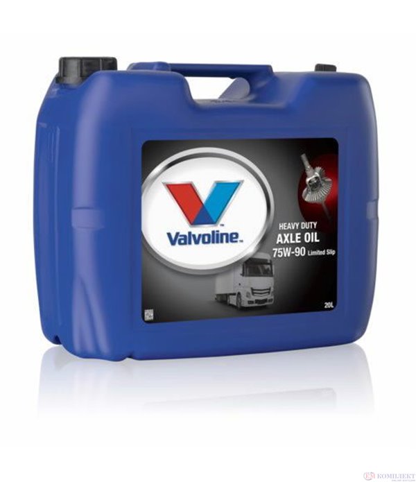 МАСЛО ТРАНСМИСИОННО VALVOLINE HD AXLE OIL 75W90 LS PL 20 Л.