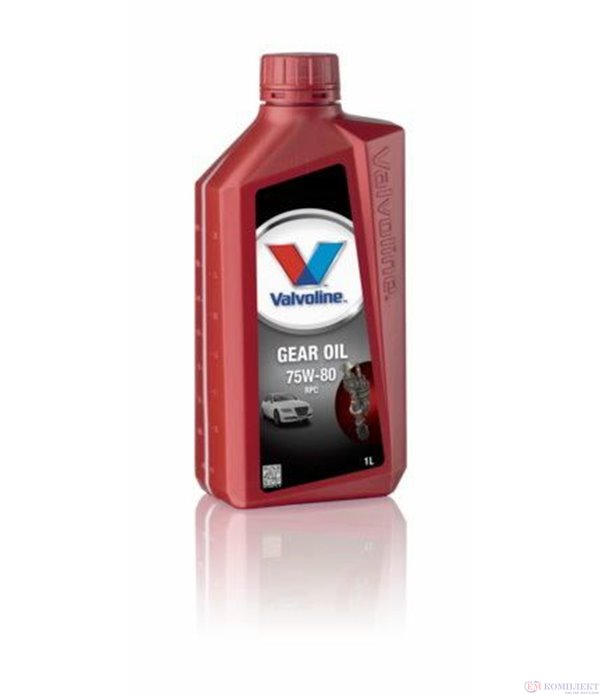 МАСЛО ТРАНСМИСИОННО VALVOLINE GEAR OIL 75W80 RPC 1 Л.