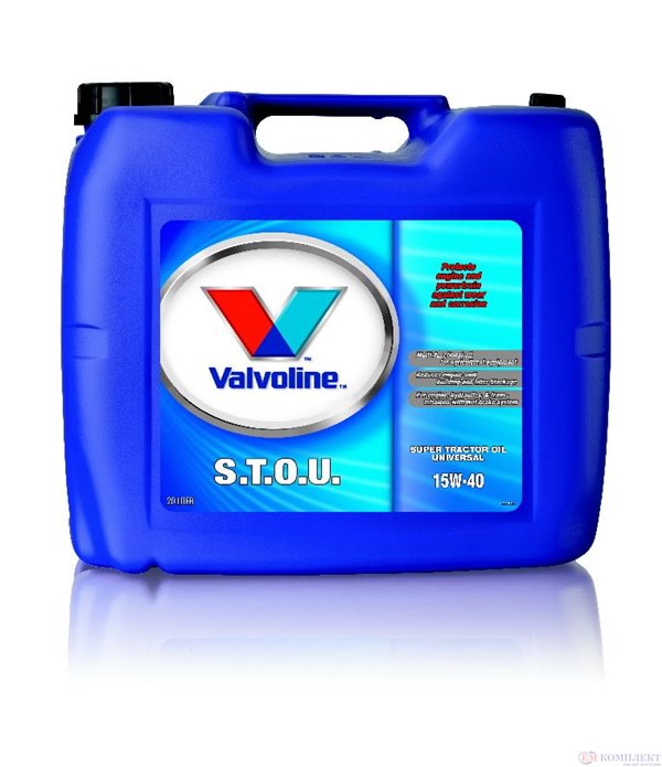 МАСЛО VALVOLINE STOU 15W40 PL 20 Л.