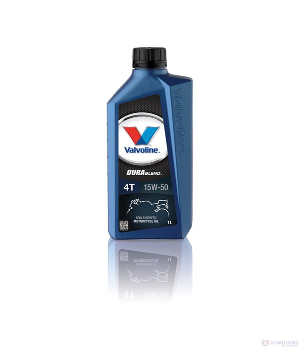 МАСЛО ДВИГАТЕЛНО VALVOLINE DURABLEND 4T 15W50 1 Л.