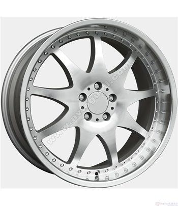 ДЖАНТИ ЛЕТИ AUDI A6 /AVANT 2004- REPLICA ПО M201 Полирано Сребро 9.5x20'' ET 35