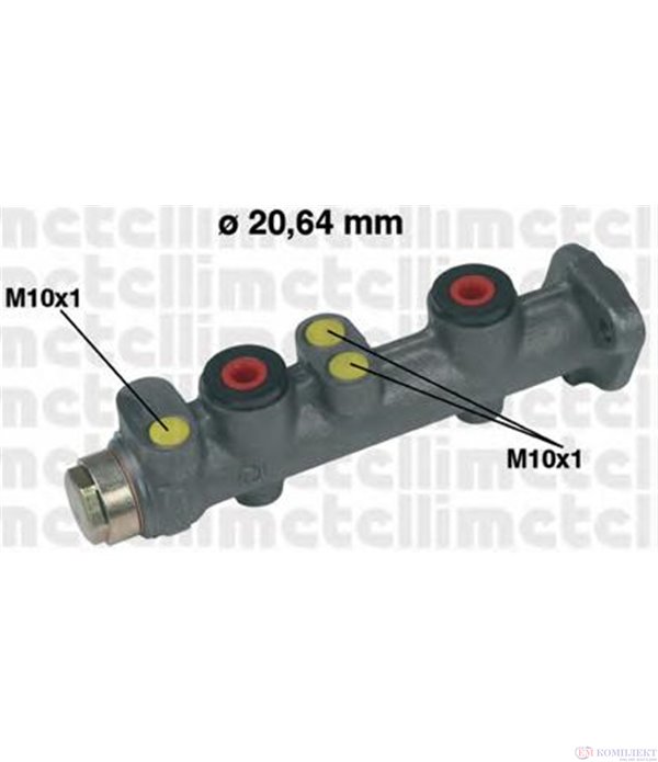 ПОМПА СПИРАЧНА AUTOBIANCHI Y10 (1985-) 1.0 Turbo - METELLI