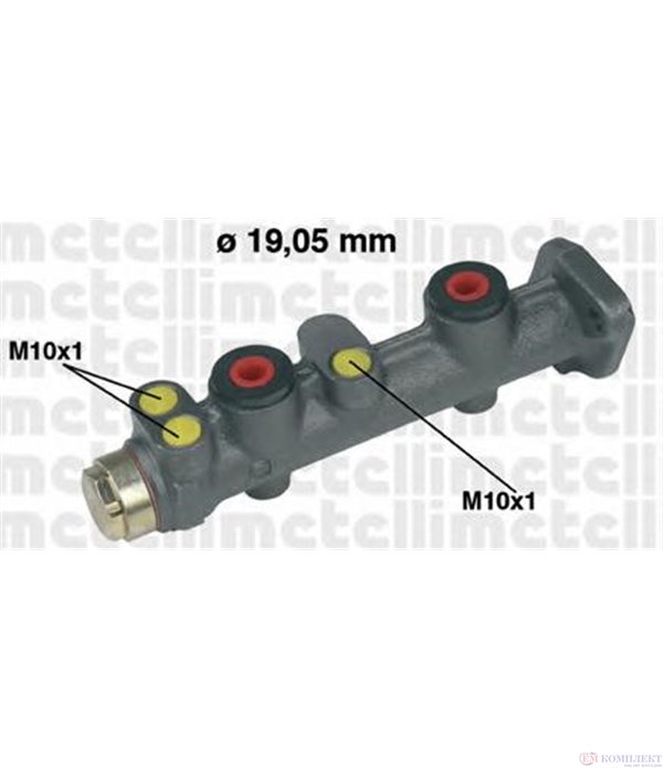 ПОМПА СПИРАЧНА FIAT PANDA (1980-) 950 4x4 - METELLI
