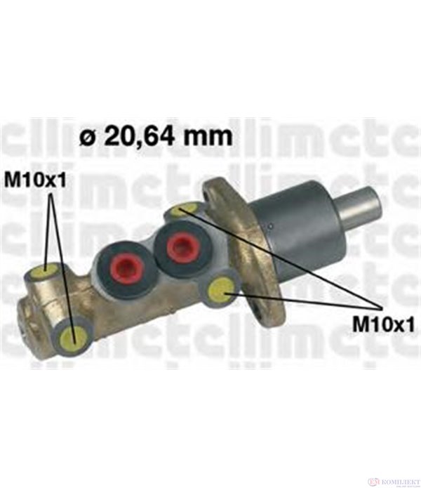 ПОМПА СПИРАЧНА RENAULT MEGANE I (1995-) 1.9 TDI - METELLI