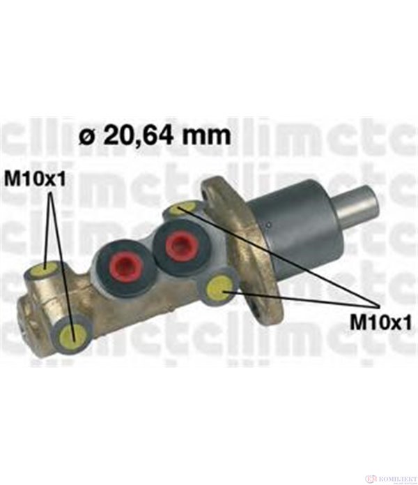 ПОМПА СПИРАЧНА CITROEN ZX (1991-) 1.8 i - METELLI