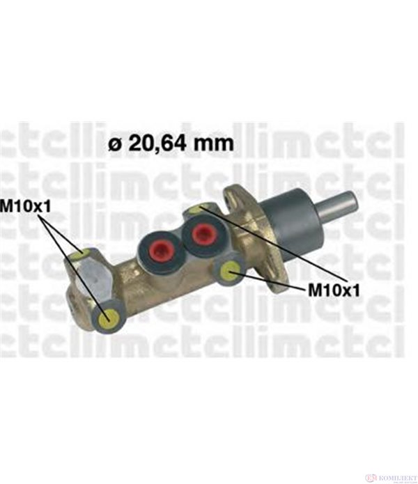 ПОМПА СПИРАЧНА FIAT PUNTO VAN (1996-) 1.1 - METELLI