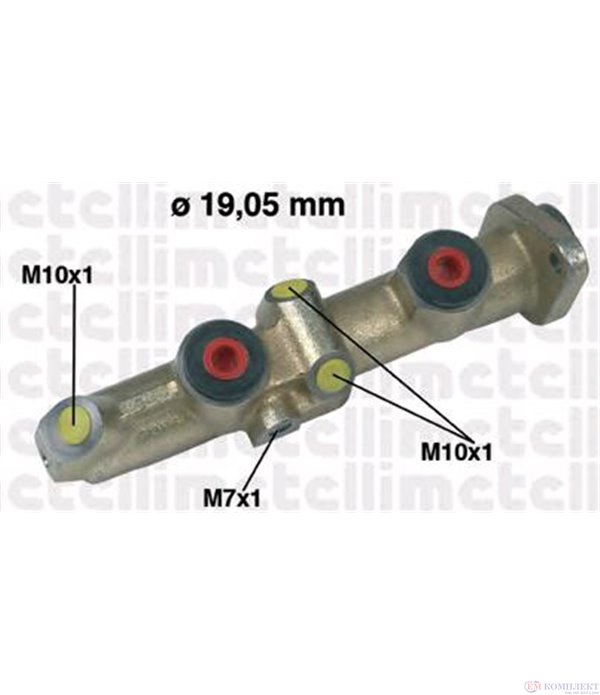 ПОМПА СПИРАЧНА PEUGEOT 305 II BREAK (1982-) 1.9 D - METELLI