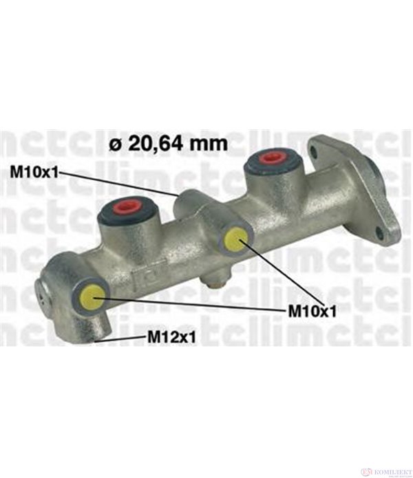 ПОМПА СПИРАЧНА FORD ESCORT EXPRESS (1981-) 1.6 - METELLI