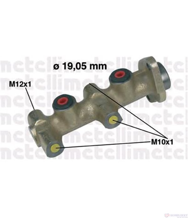 ПОМПА СПИРАЧНА FORD FIESTA II (1983-) 1.6 XR2 - METELLI