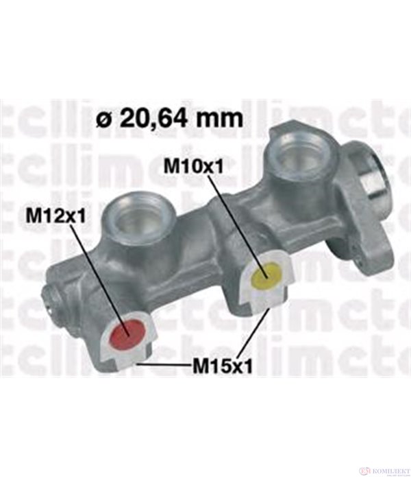 ПОМПА СПИРАЧНА OPEL KADETT E (1984-) 1.6 S - METELLI