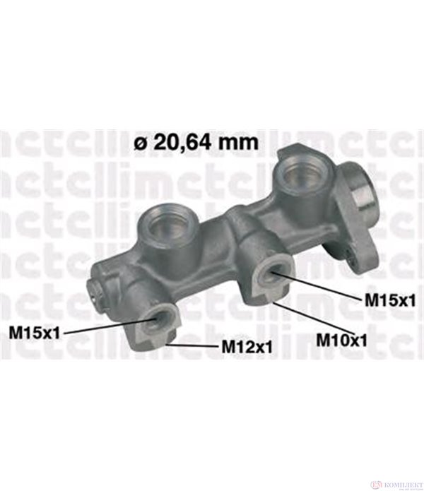 ПОМПА СПИРАЧНА VAUXHALL NOVA HATCHBACK (1983-) 1.2 S - METELLI