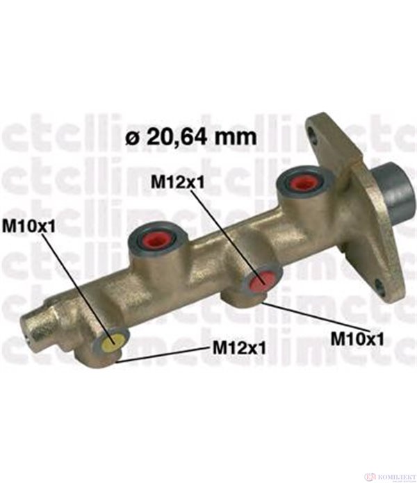 ПОМПА СПИРАЧНА FORD FIESTA II (1983-) 1.4 - METELLI