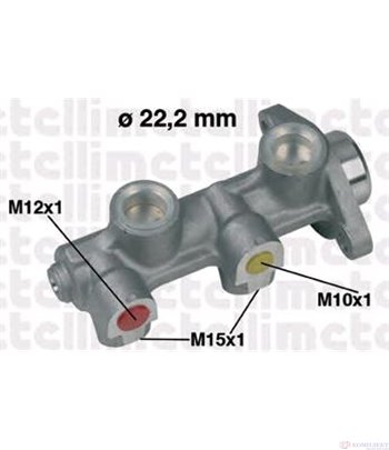ПОМПА СПИРАЧНА OPEL VECTRA A HATCHBACK (1988-) 2.0 i 16V - METELLI