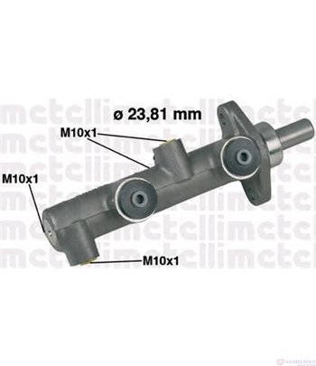 ПОМПА СПИРАЧНА AUDI 100 (1982-) 2.2 Turbo - METELLI