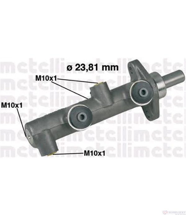 ПОМПА СПИРАЧНА AUDI 100 AVANT (1982-) 2.0 - METELLI