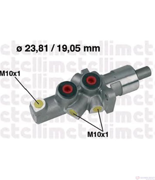 ПОМПА СПИРАЧНА MERCEDES E CLASS W124 (1993-) E 300 Turbo-D - METELLI