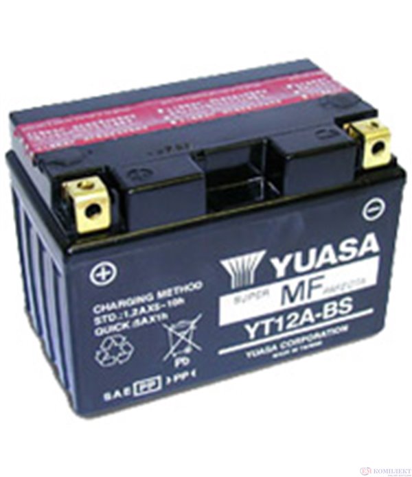 АКУМУЛАТОР 12V 010 (Ah) L+ YUASA