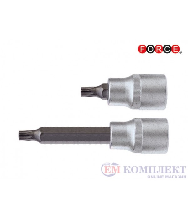 ВЛОЖКА 1/2'' НАКРАЙНИК TORX Т45 - FORCE