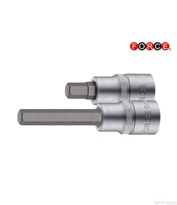 ВЛОЖКА 1/2'' НАКРАЙНИК ШЕСТОГРАМ 10 MM - FORCE