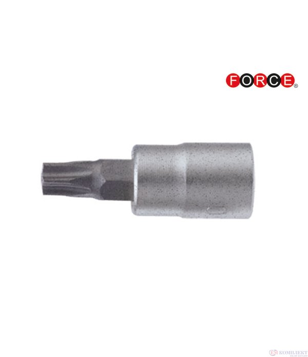 ВЛОЖКА 1/4'' НАКРАЙНИК TORX Т15 - FORCE