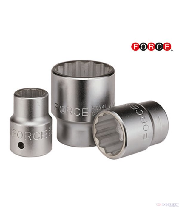 ВЛОЖКА ДВАНАДЕСЕТОСТЕННА 3/4'' 60 ММ - FORCE