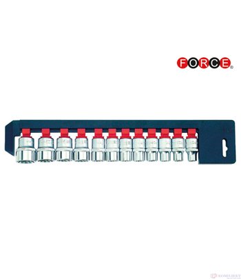 ВЛОЖКИ 1/2'' ''SPLINE'' (10-24 MM)  12 БР. К-Т - FORCE