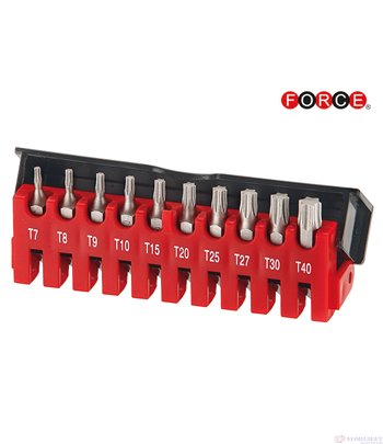 НАКРАЙНИЦИ TORX 1/4''  10 Ч. К-Т - FORCE