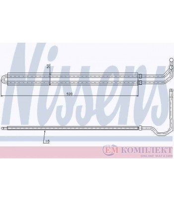 РАДИАТОР МАСЛЕН BMW 5 SERIES E60 (2003-) 525xd - NISSENS