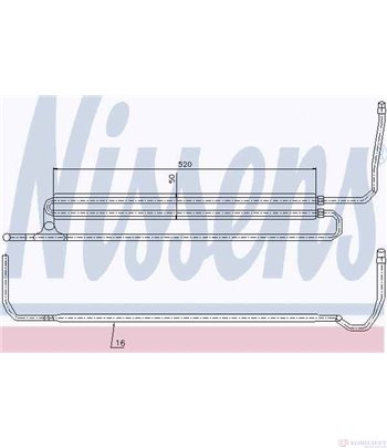 РАДИАТОР МАСЛЕН BMW 5 SERIES E60 (2003-) 525xi - NISSENS