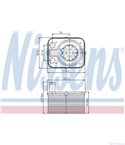 РАДИАТОР МАСЛЕН AUDI A3 SPORTBACK (2004-) 3.2 V6 quattro - NISSENS