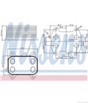 РАДИАТОР МАСЛЕН AUDI A4 AVANT (2008-) 2.0 TDI quattro - NISSENS