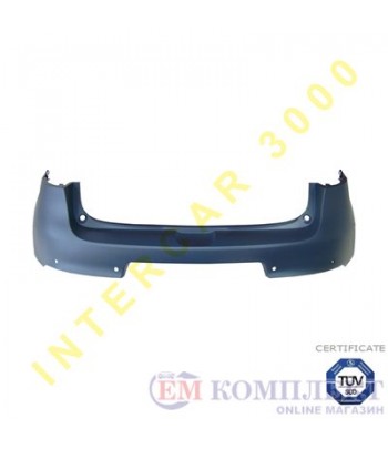 БРОНЯ ЗАДНА ГРУНД ГОРНА ЧАСТ С ДУПКИ И ОСНОВИ ЗА ПАРКТРОНИК RENAULT MEGANE (2008-)