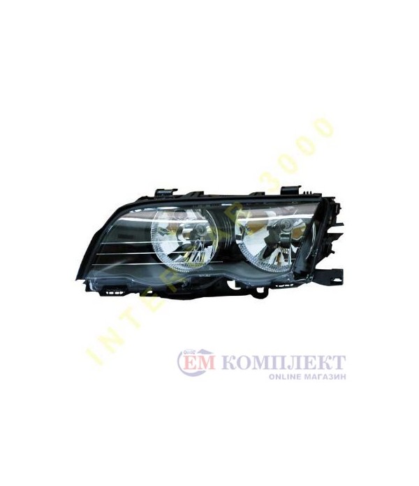 ФАР ЛЯВ ЧЕРЕН MAGNETI MARELLI BMW 3 SERIES E46 4/5 ВРАТИ (1998-)