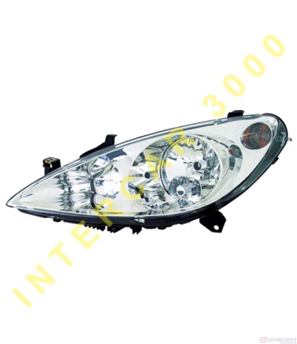 ФАР ЛЯВ ЕЛЕКТРИЧЕСКИ С МОТОР С ХАЛОГЕН PEUGEOT 307 (2000-)