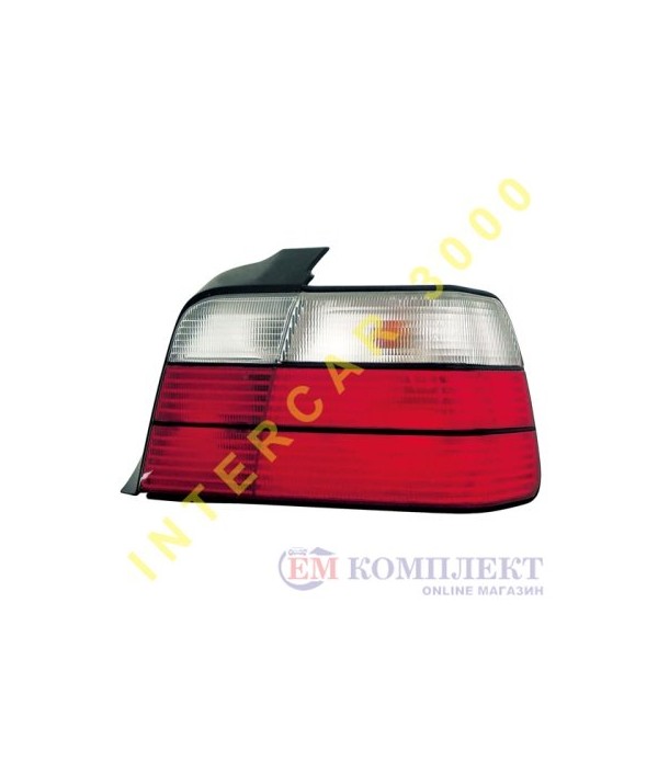СТОП ДЕСЕН БЯЛ/ЧЕРВЕН BMW 3 SERIES E36 (1990-)