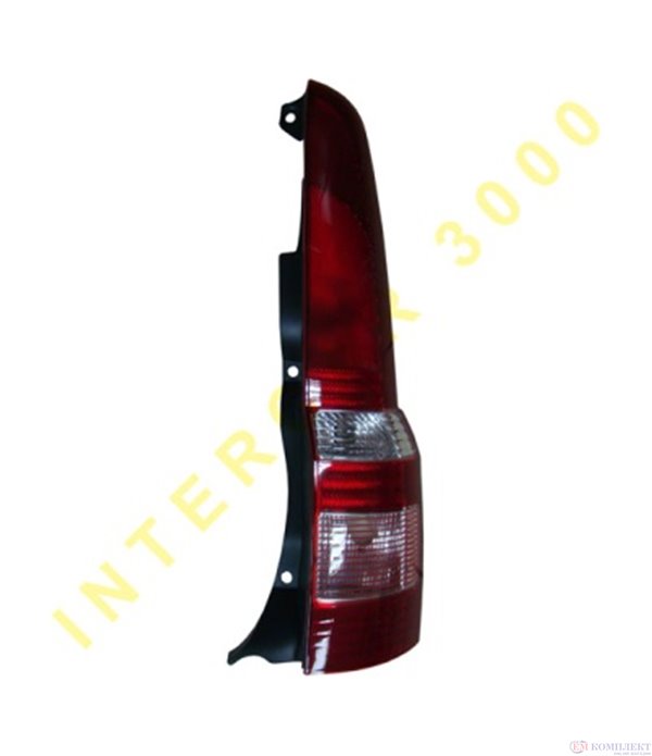 СТОП ДЕСЕН С РАМКА ЧЕРНА FIAT PANDA (2003-)