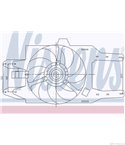 ПЕРКА ВЕНТИЛАТОРНА FIAT PUNTO (1993-) 85 16V 1.2 - NISSENS
