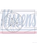 ПЕРКА ВЕНТИЛАТОРНА FIAT PUNTO GRANDE (2005-) 1.4 16V - NISSENS